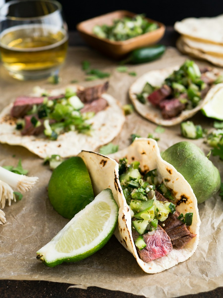 Tacos Bistec Asado