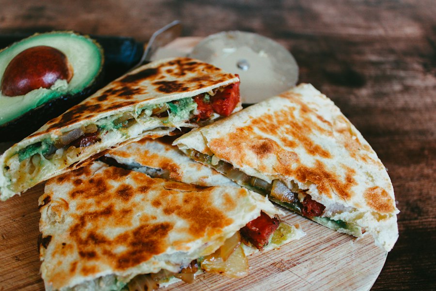 Tacos Gringas y Quesadillas